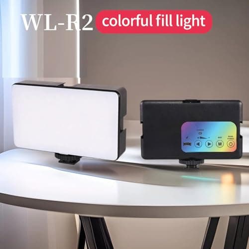 Rechargeable LED Selfie Light Clip On Video Light for Phone Camera Laptop with Adjustable 3 Light Mode for Photography