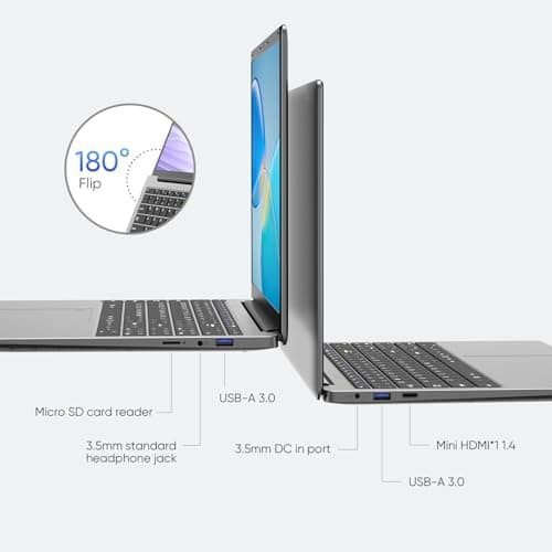 EYY 15.6" Laptop Computer, Laptops with 8GB RAM 256GB SSD, 100% sRGB Screen, Celeron N4000 Processor(up to 2.6GHz) Notebook, Ms Office 2024丨Dual Band WiFi丨BT 4.2丨HDMI丨Windows 11 Pro丨Long Battery Life