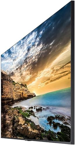 SAMSUNG Business QE43T 43-inch 4K UHD 3840x2160 LED Commercial Signage Display, HDMI, USB, Speakers, 3-Yr Wrnty, 16/7 Operation, 300 nit (LH43QETELGCXZA), Black
