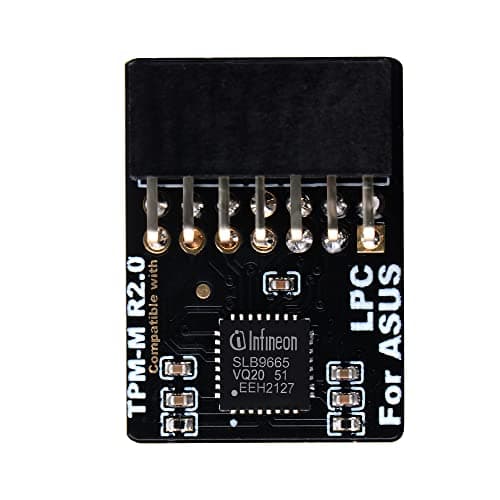 TPM2.0 Module LPC 14Pin Module with Infineon SLB9665 for ASUS Motherboard Compatible with TPM-M R2.0