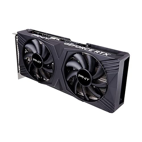 PNY GeForce RTX™ 4060 Ti 8GB Verto™ Dual Fan Graphics Card DLSS 3 (128-bit, PCIe 4.0, GDDR6, HDMI/DisplayPort, Supports 4k, 2 Slot)