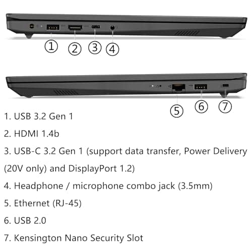 Lenovo Laptop Computer, Intel 10-Core i7-13620H (Beat Ultra 7 255U), 40GB DDR4 RAM, 1TB PCIe SSD, WiFi 6, Bluetooth 5.2, 15.6" FHD for Business & Home, RJ45, Type-C, HDMI, Windows 11 Pro, Wendbo