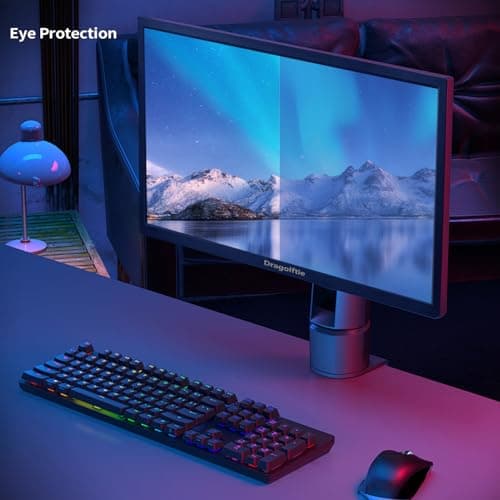 19 Inch Touchscreen Monitor HD 1440x900P, Built-in Speakers, VESA, TN Panel Desktop PC Touch Screen Monitor with HDMI & VGA & Type-B Ports, Low-blue Light Computer Touch Display, 60Hz, Black