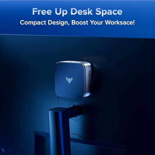 KAMRUI Essenx E1 Mini PC,W-11 Pro 12th N97 Mini Computer(Beat N150,up to 3.6GHz),Mini Desktop Computers 16GB RAM 512GB SSD,Desktop PC Support 4K HDMI+DP,Mini PC with Dual WiFi,Business Home Office
