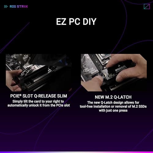 ASUS ROG STRIX X870-I GAMING WIFI AMD AM5 X870 Mini ITX motherboard 10+2+1 power stages, Dynamic OC Switcher, Core Flex, DDR5 AEMP, WiFi7, 2x M.2, PCIe®5.0, Q-Release Slim, USB4, AI OCing & Networking