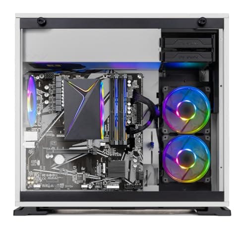 Skytech Shiva Gaming PC Desktop, Ryzen 5 5600GT 3.6 GHz (4.6GHz Turbo), AMD Radeon Vega 7 Integrated, 500GB NVMe SSD, 16GB DDR4 RAM 3200, 650W Gold PSU, Wi-Fi, Win 11