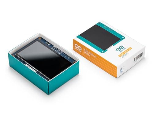 GIGA Display Shield [ASX00039] - 3.97” Touch Screen Solution for Arduino GIGA R1 WiFi with IMU, Digital Microphone, and Arducam Connector for Enhanced Project Functionality