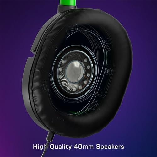 Turtle Beach Recon 50 Xbox Gaming Headset - Xbox Series X, Xbox Series S, Xbox One, PS5, PS4, PlayStation, Mobile & PC with 3.5mm - Removable Mic, 40mm Speakers