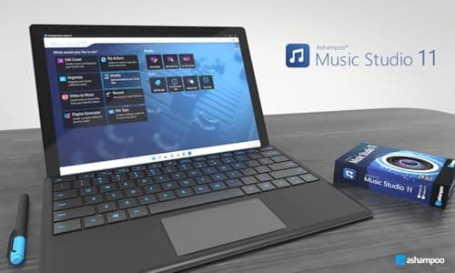 Music Studio 11 - Music software to edit, convert and mix audio files - Eight music programs in one for Windows 11, 10