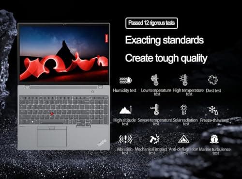 Lenovo ThinkPad T16 Business Workhorse Laptop (16" FHD+ Touchscreen, Intel 10-Core i7-1355U, 32GB DDR5 RAM, 1TB SSD) Military Grade, dTPM, Ethernet, FHD Webcam, 3-Y WRT, Win 11 Pro w/AI Copilot, Grey