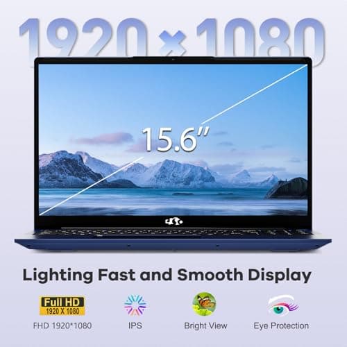 NIMO 15.6" IPS FHD-Gaming-Laptop, 6 Cores AMD Ryzen 5 6600H 32GB DDR5 RAM 1TB SSD (Beat i7-1165G7 up to 4.5GHz) 660M 6nm GPU-Computer with 100W Type-C Backlit Keyboard, Fingerprint