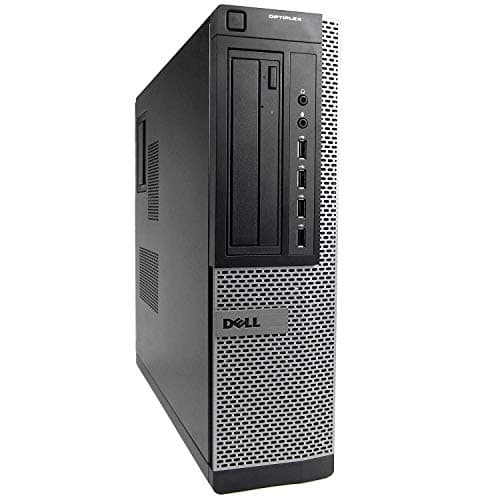 Dell Desktop Computer, Quad Core i5 3.1GHz, 8GB Ram, 500GB, Dual 22inch LCD, DVD, Wi-Fi, Keyboard, Mouse, Bluetooth, Windows 10 Pro Compatible OptiPlex 790 (Renewed)