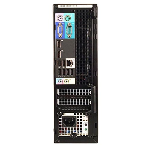 Dell Optiplex 9020 SFF Business Desktop Tower PC (Intel Core i7 4770, 16GB Ram, 256GB SSD, WiFi, Dual Monitor Support HDMI + VGA, DVD-RW) Win 10 Pro with CD (Renewed)