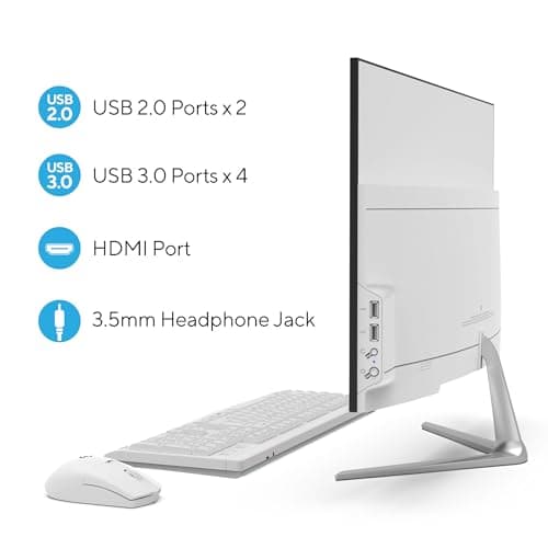 Core Innovations 24" All-in-One Desktop PC with Windows 11