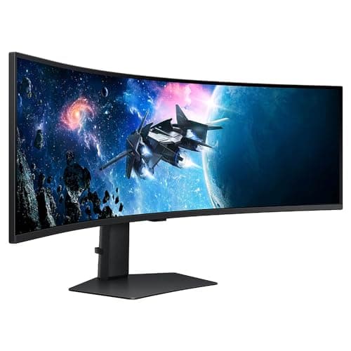 Samsung 49" Odyssey G9 G95C DQHD 240Hz DisplayHDR 1000 Curved Gaming Monitor Bundle with Tech Smart USA Elite Suite 18 Standard Editing Software Bundle + 1 Year CPS Enhanced Protection Pack