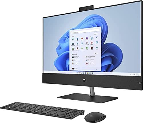 HP Pavilion 32 Desktop, Intel 12th Gen i7 Processor with 8 Cores, 16GB RAM, 2TB SSD, 31.5" 4K UHD Display, Windows 11 Pro