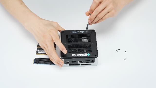 GD90 Mini PC, 12th Gen Intel i9-12900HK(14C/20T), 32GB DDR4 RAM 512GB SSD Desktop Mini Computers, 4K Triple Display Micro PC HDMI+DP+USB-C, Small Computer WiFi6E/BT5.2/2.5G LAN for Home/Office