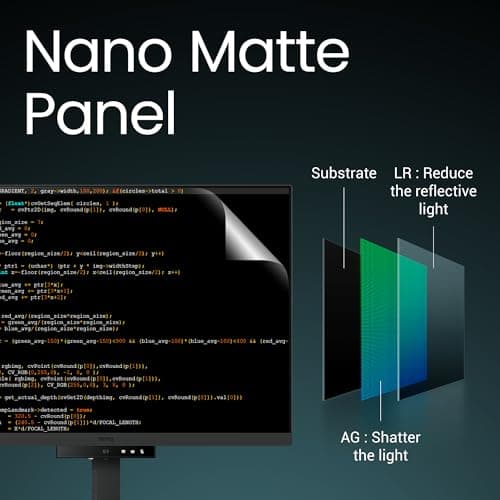 BenQ RD280U 28.2” 4K 3840x2560 3:2 Programming Monitor, Eye-Care, Nano Matte Panel, Coding Modes, MoonHalo Backlight, 90W USB-C, KVM, VESA Mount, Developer Monitor