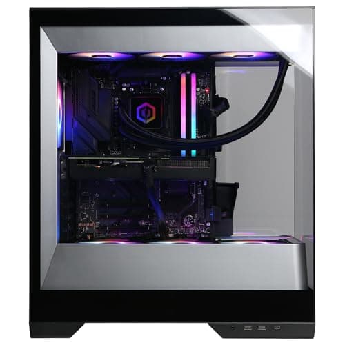 CyberPowerPC Gamer Supreme Gaming PC, AMD Ryzen 9 9900X 4.4GHz, GeForce RTX 5070 12GB, 32GB DDR5, 2TB PCIe 4.0 SSD, WiFi Ready & Windows 11 Home (SLCAI9700A3)