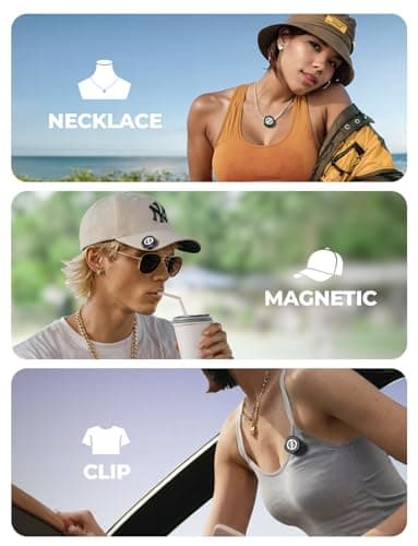 Hollyland Lark M2 Wireless Lavalier Microphone for iPhone/Android/Camera/PC/Laptop with Lightning/USB-C/Plug, 48KHz 24Bit, 1000ft Range, Noise Cancellation, 30H Battery for Video Recording, Streaming