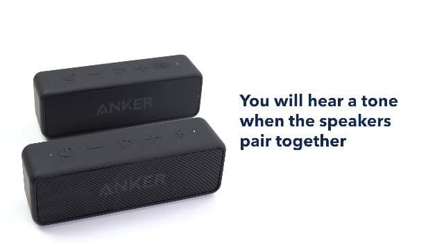 Anker Soundcore 2 Portable Bluetooth Speaker with Stereo Sound, Bluetooth 5, Bassup, IPX7 Waterproof, 24-Hour Playtime, Wireless Stereo Pairing, Speaker for Home, Outdoors, Travel