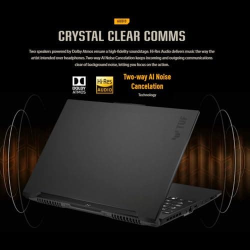 ASUS TUF A16 Gaming Laptop, Radeon RX 7700S 8 GB(Beats RTX 4060), AMD Ryzen 7 7735HS(Up to 4.75 GHz, Beats i7-13620H), 16" FHD 165 Hz, 64 GB DDR5, 2 TB SSD, Wi-Fi 6, Windows 11 Pro, Office 2024