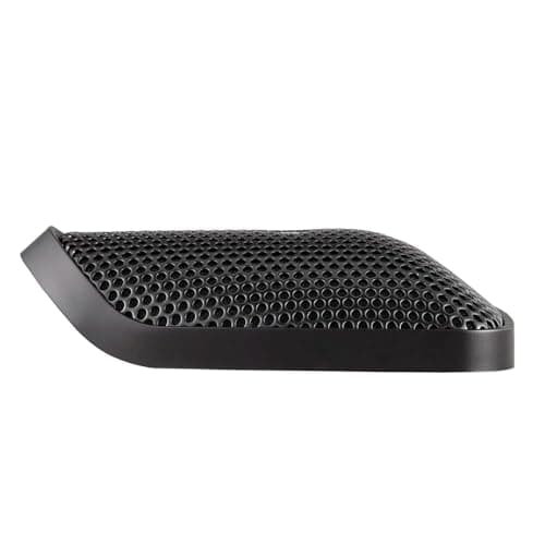 Shure Centraverse CVB Installed Sound Boundary Microphone - Black, Omnidirectional Condenser Mic, 12-Foot XLR Cable (CVB-B/O)