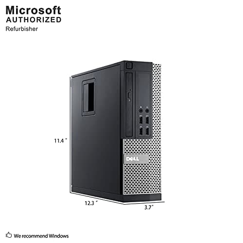 Dell Optiplex 7020 Desktop Computer, Intel Quad-Core i5-4570-3.2GHz, 32 GB RAM, 512GB SSD HDD, DVD, USB 3.0, WiFi, HDMI, Windows 10 Pro (Renewed)