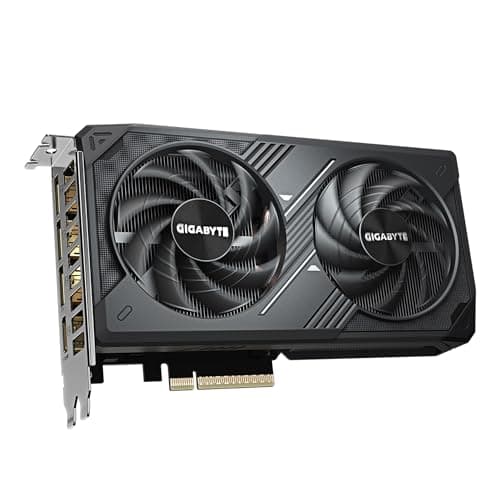 GIGABYTE GeForce RTX 5060 WINDFORCE 8G Graphics Card, 8GB 128-bit GDDR7, PCIe 5.0, WINDFORCE Cooling System, GV-N5060WF2-8GD Video Card