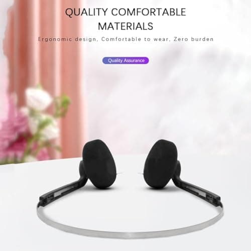 Retro Over-Ear Headphone,Vintage Feelings Underwire Headphones,Retro Lightweight Earphones,Hi-Fi Stereo Earphone Headset,Headphone,for Most Mobile Phones Playback Pevices Headphones (Orange)