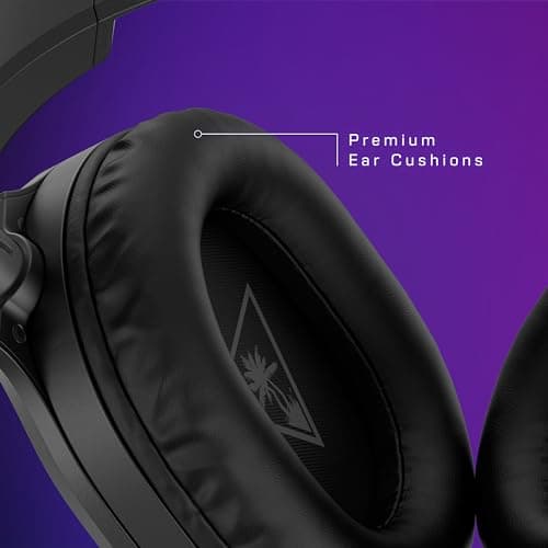 Turtle Beach Recon 70 Multiplatform Gaming Headset for PS5, PS4, Xbox Series X|S, Xbox One, PC & Mobile w/ 3.5mm Wired Connection - Flip-to-Mute Mic, 40mm Speakers, Lightweight Design, Black