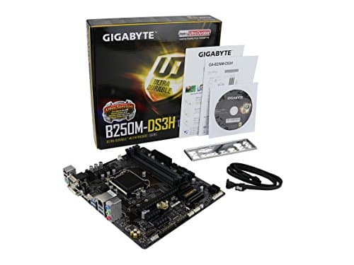 GIGABYTE GA-B250M-DS3H LGA1151 Intel Micro ATX DDR4 Motherboard