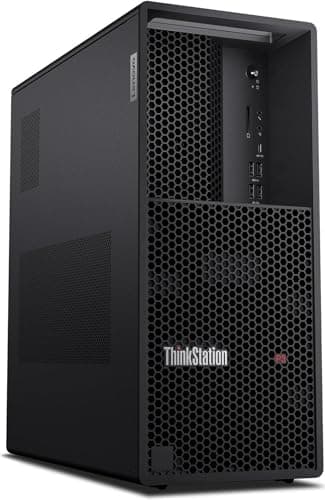 Lenovo ThinkStation P3 Tower Workstation with Intel Core i7-14700 vPro Processor, 32GB RAM, 1TB SSD, NVIDIA T1000 8GB Graphics, Wi-Fi 6E, and Windows 11 Pro