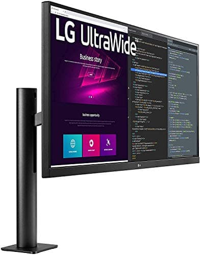 LG 34WN780-B UltraWide Monitor 34" 21:9 QHD (3440 x 1440) IPS Display, HDR10, AMD FreeSync, 3-Side Virtually Borderless Design, Ergo Stand - Black