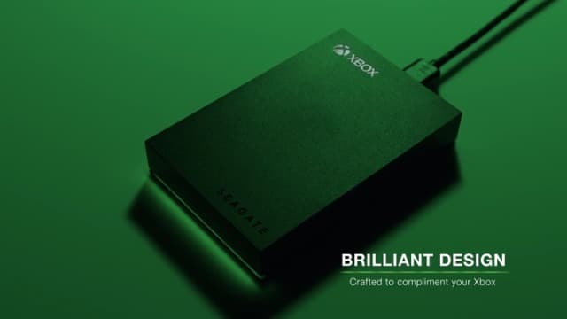 Seagate Game Drive for Xbox 2TB External Hard Drive Portable HDD - USB 3.2 Gen 1, Black with built-in green LED bar , Xbox Certified, 3 year Rescue Services (STKX2000400)