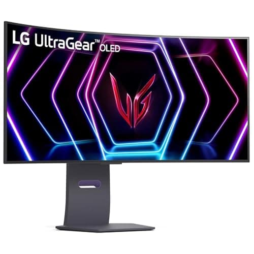 LG 39" Ultragear OLED Curved Gaming Monitor - WQHD 240Hz, 0.03ms, NVIDIA G-Sync Compatible, 800R Curvature, USB Type-C, DisplayHDR True Black 400