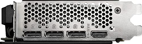 MSI Gaming GeForce RTX 3060 8GB GDRR6 128-Bit HDMI/DP PCIe 4 Torx Twin Fan Ampere OC Graphics Card (RTX 3060 Ventus 2X 8G OC) (Renewed)