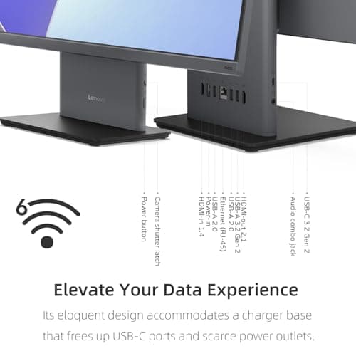 Lenovo ThinkCentre Neo 50a All-in-One Business Desktop, 27” FHD 100Hz Display, Intel Core i7-13620H, 32GB DDR5 RAM, 1TB SSD, Webcam, HDMI, Type-C, Wi-Fi 6, Wired Keyboard & Mouse, Windows 11 Pro
