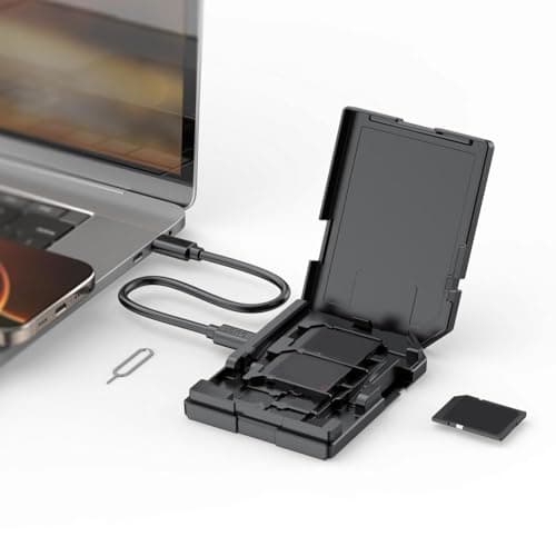 Multi-Function USB-C 3.0 SD/TF Card Reader with 65W Fast Charging – 12-Slot High-Speed 5Gbps Transfer for Photographers | 4 SD & 8 TF Slots | Compatible with Desktops, Tablets, and USB-C Smartphones