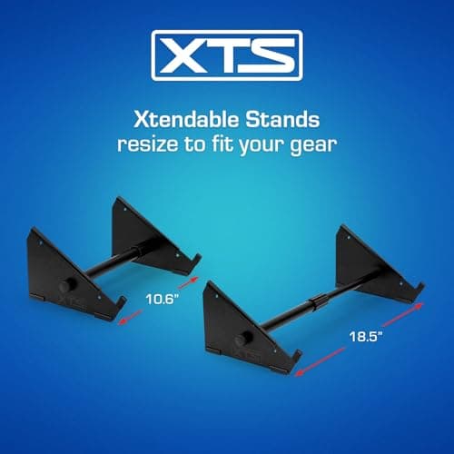 XTS Desktop Stand, Large 10.6" - 18.5" Size For Sampler/Synth/MIDI Controller/Drum Machine, Fits Akai MPC Live 2 / Ableton Push 3 / Native Instruments Maschine and more, by Analog Cases