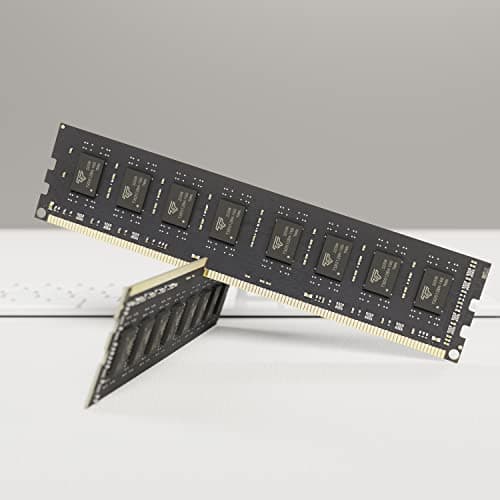 Timetec 8GB DDR3L / DDR3 1600MHz (DDR3L-1600) PC3L-12800 / PC3-12800 (PC3-12800U) Non-ECC Unbuffered 1.35V / 1.5V CL11 2Rx8 Dual Rank 240 Pin UDIMM Desktop PC Computer Memory RAM Module Upgrade (8GB)