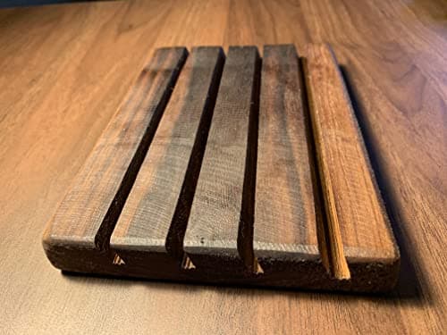 SD Card Holder for Desktop Display - USB Thumb Drive Stand Handmade from Beautiful Walnut - Gift Idea for Photographers, Videographers, & Tech Professionals