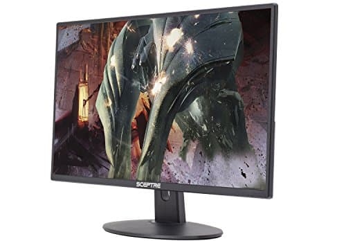 Sceptre 27-Inch FHD LED Gaming Monitor 75Hz 2X HDMI VGA Build-in Speakers, Ultra Slim Metal Black