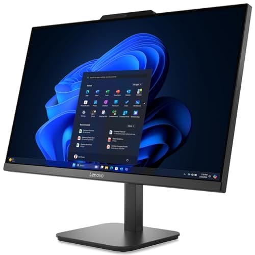Lenovo 24 23.8" FHD All-in-One Desktop Computer for Home Office, Intel 4-Core Processor (Beat i3-1110G4), 32GB DDR4 RAM, 1TB PCIe SSD, WiFi 6, Bluetooth, Business AIO, Windows 11 Pro(Renewed)