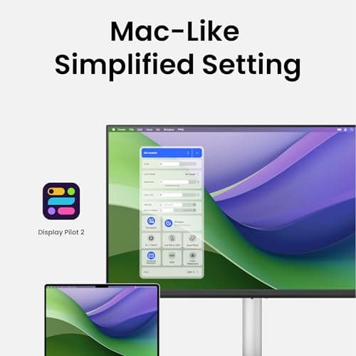 BenQ MA320U 32” 4K 3840x2160 Monitor for MacBook® Pro/Air, Dual USB-C, 90W Power Delivery, Mac Color Match, USB Hub, Brightness & Volume Control on Mac, Height & Tilt Adjustable Stand, P3 Color Gamut