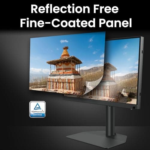 BenQ SW242Q 24-inch 2K 90W USB-C 16:10 Photographer MacBook/Windows Compatible Monitor, 99% Adobe RGB, 100% sRGB, Hardware Calibration, 90W USB-C, TUV Anti-Reflection Cert., 16-bit 3D LUT, HDR10