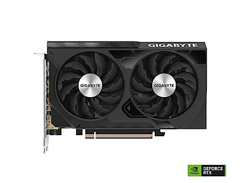 GIGABYTE GeForce RTX 4060 WINDFORCE OC 8G Graphics Card, 2X WINDFORCE Fans, 8GB 128-bit GDDR6, GV-N4060WF2OC-8GD Video Card