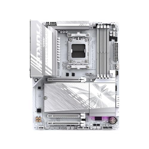 GIGABYTE B850 AORUS Elite WIFI7 ICE AMD AM5 LGA 1718 Motherboard, ATX, DDR5, 3X M.2, PCIe 5.0, USB-C, WIFI7, 2.5GbE LAN, EZ-Latch, 5-Year Warranty
