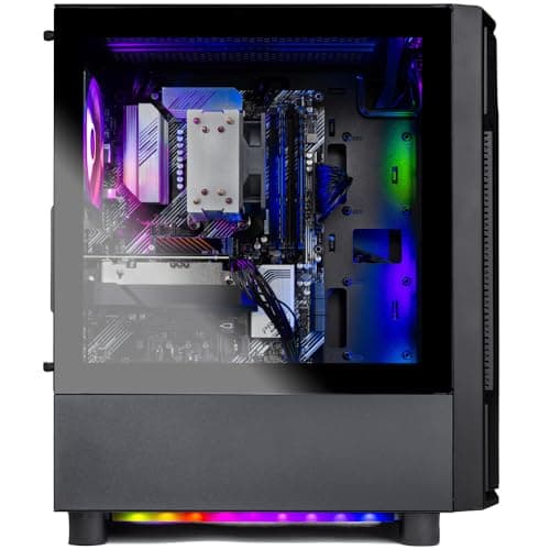 Skytech Gaming Shadow Desktop PC, Intel i5 13400F 2.5 GHz (4.6GHz), NVIDIA RTX 4060 8GB, 2TB NVMe SSD, 32GB DDR5 RAM 5200 RGB, 650W Gold PSU, Wi-Fi, Win 11