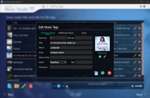 Music Studio 11 - Music software to edit, convert and mix audio files - Eight music programs in one for Windows 11, 10